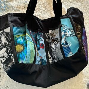 INK n BURN tote with lots of pockets
